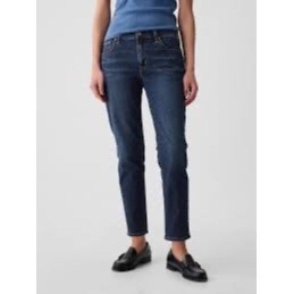 Gap Womens Mid Rise Best Girlfriend Jeans Denim Size 27 - Picture 2 of 10